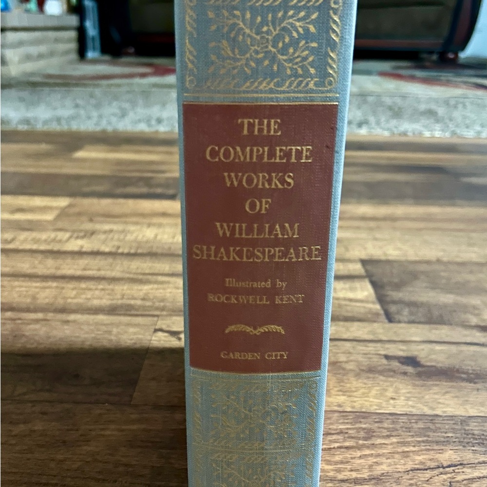 The Complete Works Of William Shakespeare • 1936 • Double Day Co. •Cambridge Edt